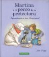 Martina y el perro de la protectora