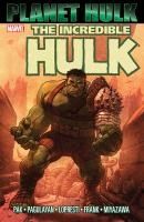 Portada de Hulk Planet Hulk