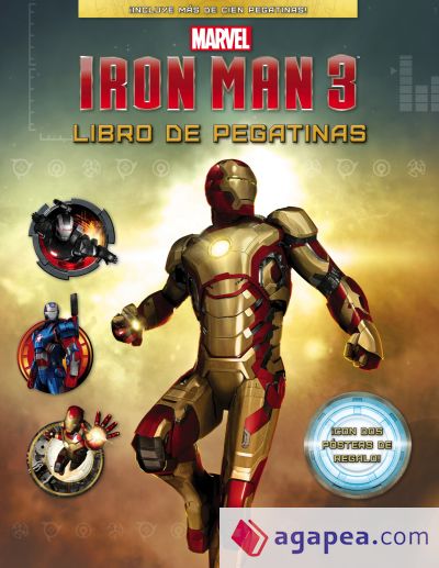 Iron Man 3. Libro de pegatinas