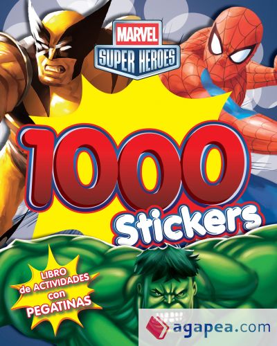 Marvel. Libro de actividades con 1.000 pegatinas