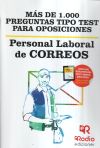 Más de mil preguntas Test para Personal de Reparto, Agente-Clasificación y Atención al Cliente.