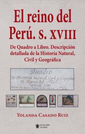 Portada de El Reyno de Perú. S. XVIII
