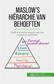 Portada de Maslow's hiërarchie van behoeften (Ebook)