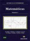 Matematicas: Acceso a la universidad. Volumenes 2