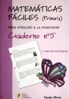 Matemáticas fáciles 5. Primaria