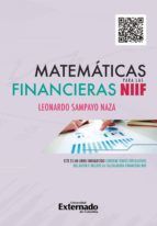 Portada de Matemáticas financieras para las NIIF (Ebook)
