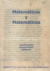 Matemáticas y Matemáticos
