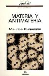 Materia y antimateria