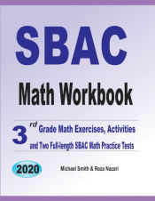 Portada de SBAC Math Workbook