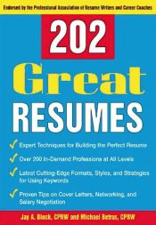 Portada de 202 Great Resumes (Ebook)