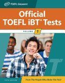 Portada de Official TOEFL IBT Tests Volume 1, Fifth Edition