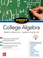 Portada de Schaum's Outline of College Algebra, Fifth Edition