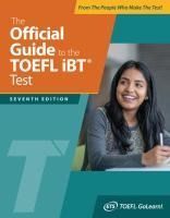 Portada de The Official Guide to the TOEFL IBT Test, Seventh Edition