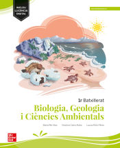 Portada de Biología, Geología i Ciències Ambientals 1r Batxillerat - Mediterrània