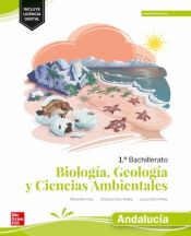 Portada de Biología, Geología y Ciencias Ambientales 1.º Bachillerato. Andalucía