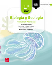 Portada de Biología y Geología 1.º ESO - C. Valenciana (Castellano)
