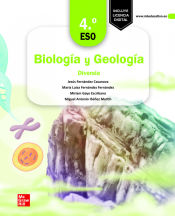 Portada de Biología y Geología 4.º ESO - Diversia