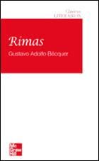 Portada de Clásicos Literarios. Rimas. G.A.Bécquer