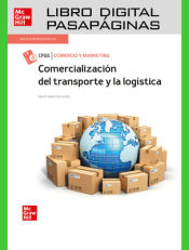 Portada de Comercialización del transporte y la logística. Libro digital pasapáginas