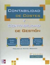 Portada de Contabilidad de costes y contabilidad de gestión Vol I