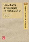 Portada de EPUB Investigar en comunicacion (Ebook)