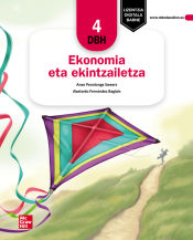 Portada de Ekonomia eta ekintzailetza 4.º ESO - Euskadi