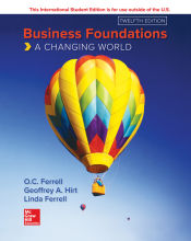 Portada de ISE Business Foundations: A Changing World