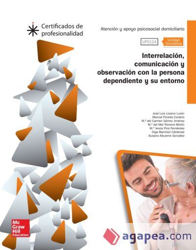 Interrelación, comunicación y observación con la persona dependiente y su entorno. Certificados de profesionalidad. Atención sociosanitaria a personas en el domicilio Interrelación, comunicación y observación con la persona dependiente y su entorno. Certificados de profesionalidad. Atención sociosanitaria a personas en el domicilio