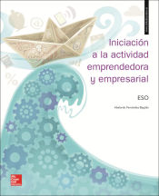 Portada de LA - Iniciacion a la actividad emprendedora y empresarial ESO. Libro alu