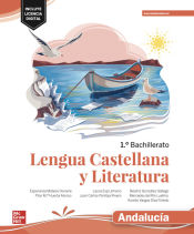 Portada de Lengua castellana y Literatura 1.º Bachillerato. Andalucía