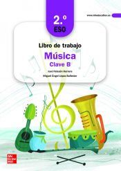 Portada de Libro de trabajo M&uacute;sica Clave B - 2&ordm; ESO