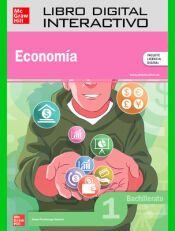 Portada de Libro digital interactivo Econom&iacute;a 1.&ordm; Bachillerato