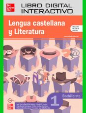 Portada de Libro digital interactivo. Lengua castellana y Literatura 1.&ordm; Bachillerato. NOVA