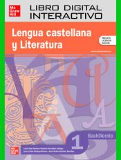 Portada de Libro digital interactivo Lengua castellana y Literatura 1.&ordm; Bachillerato