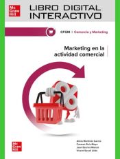 Portada de Libro digital interactivo. Marketing en la actividad comercial