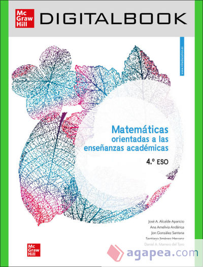 Libro digital interactivo Matemáticas académicas 4.º ESO