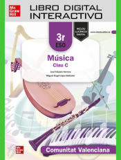 Portada de Libro digital interactivo. Msica Clau C 3r ESO