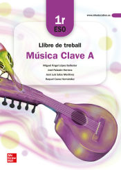 Portada de Llibre de treball Música Clau A - 1r ESO