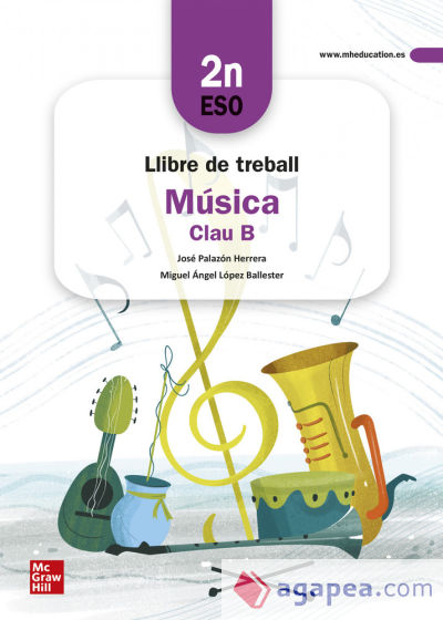 Llibre de treball Música Clau B - 2n ESO