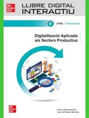 Portada de Llibre digital interactiu. Digitalitzaci&oacute; aplicada als sectors productius. Grau Superior