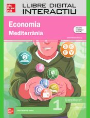 Portada de Llibre digital interactiu Economia 1r Batxillerat. Mediterr&agrave;nia