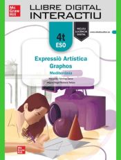 Portada de Llibre digital interactiu Expressió Artística Graphos 4t ESO - Mediterrània