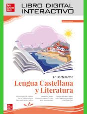 Portada de Llibre digital interactiu Lengua castellana y Literatura 1.&ordm; Bachillerato
