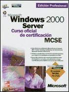 Portada de MCSE/MCSA. Microsoft Windows 2000 Server. Curso oficial de certificación