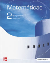 Portada de Matemáticas 2.º Bachillerato