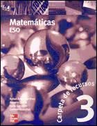 Portada de Matemáticas, 3 ESO. Guía didáctica