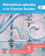Portada de Matem&aacute;ticas Aplicadas a las Ciencias Sociales 1&ordm; Bachillerato