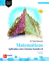 Portada de Matematicas Aplicadas a las Ciencias Sociales Bachillerato 2