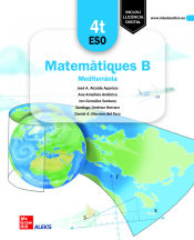 Portada de Matemàtiques B 4t ESO - Mediterrània