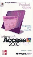 Portada de Microsoft Access 2000. Referencia rápida